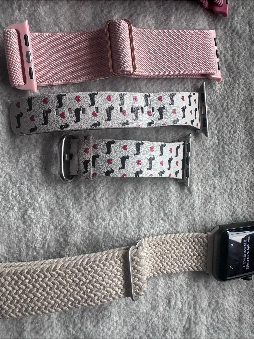 Apple Watch plus 12 Bands and Multicolor Protective Frames